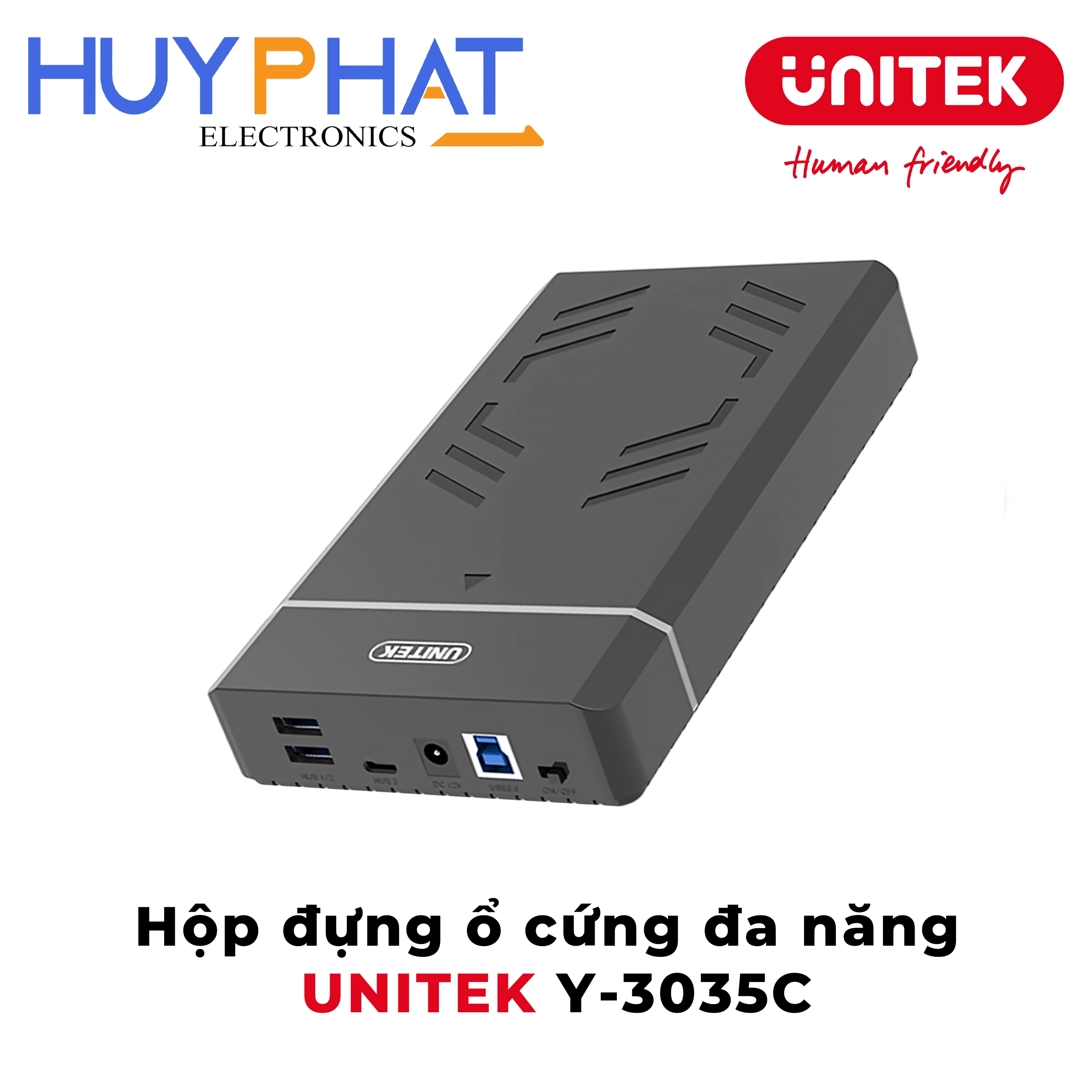 Hộp đựng ổ cứng đa năng UNITEK Y-3035C