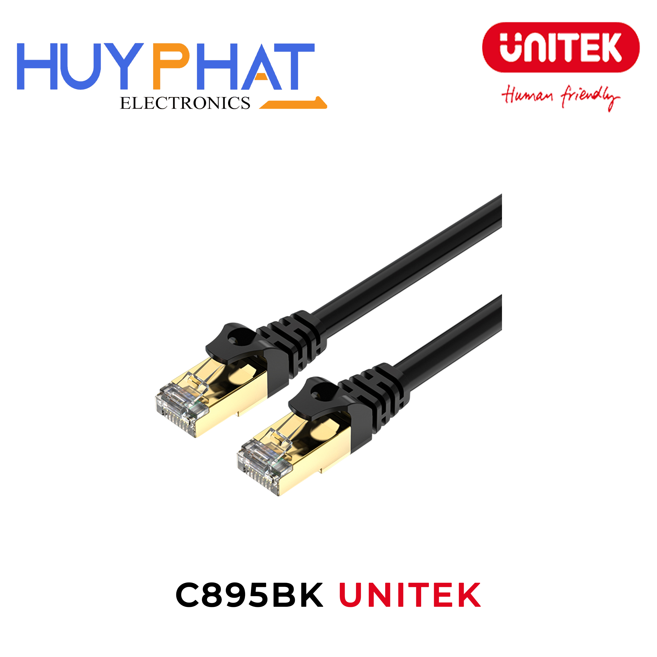 Cáp mạng Cat8 5m UNITEK C895BK