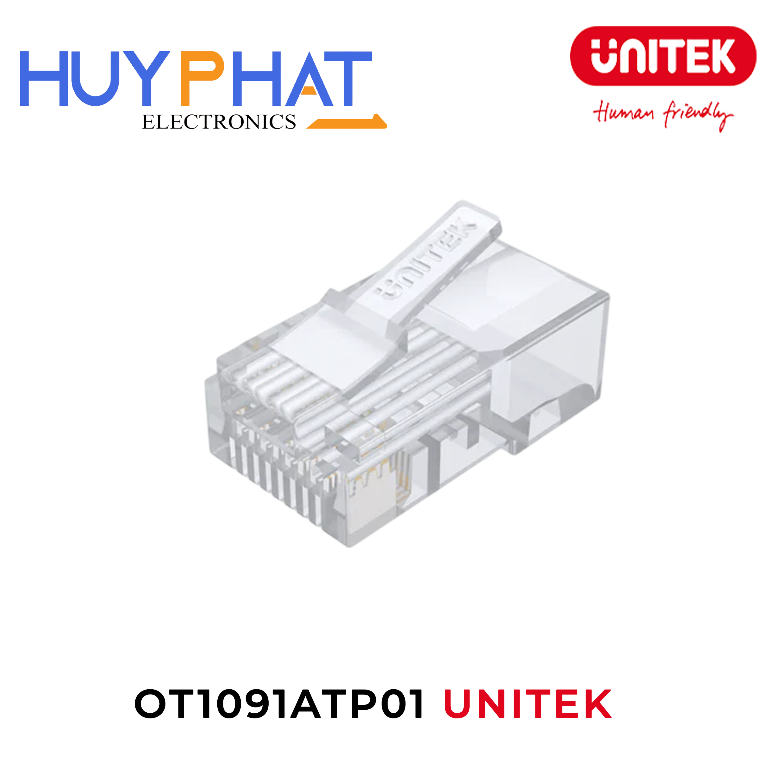 Đầu mạng RJ45 Cat.6 OT1091ATP01 UNITEK