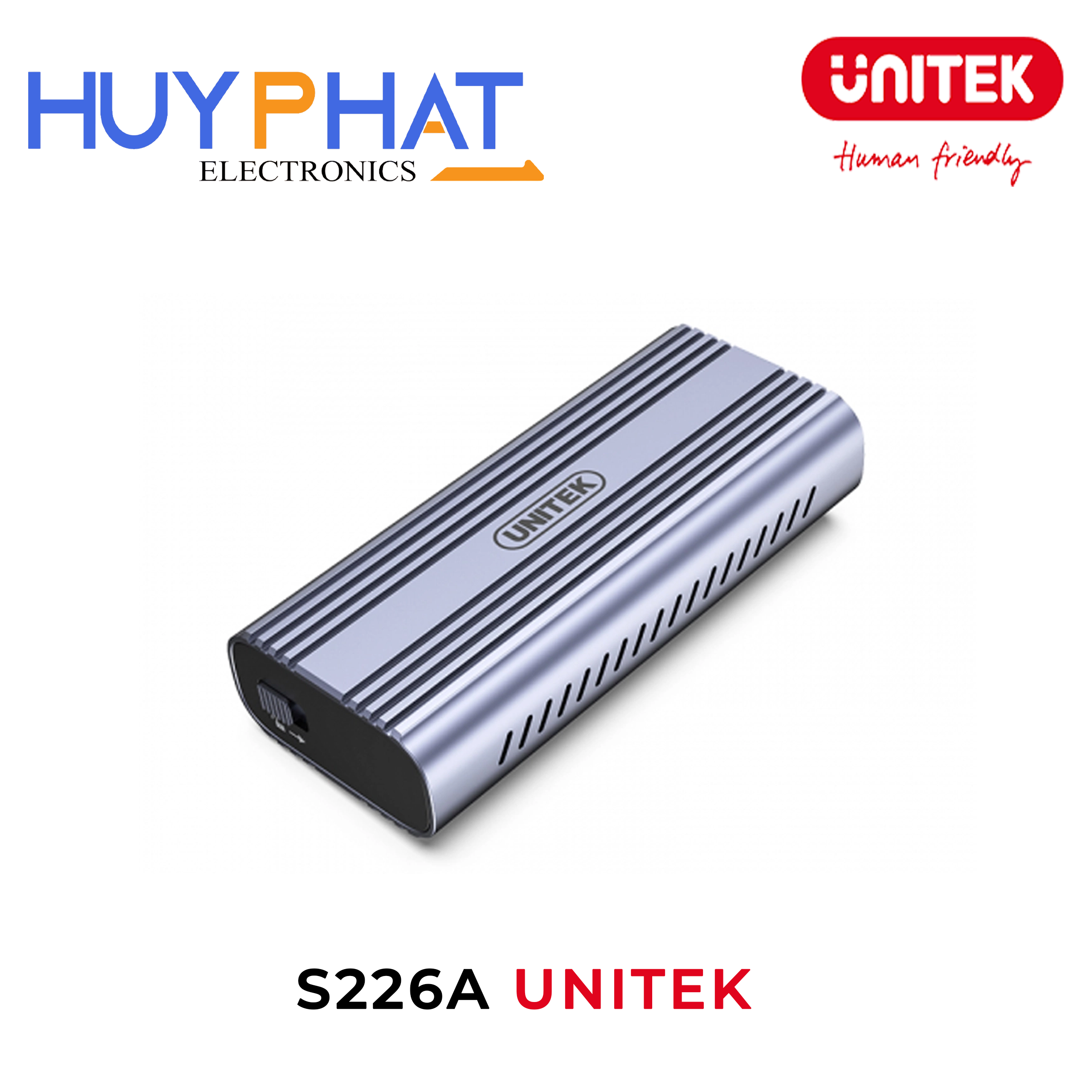 Box ổ cứng M2 NVME 40Gbps UNITEK S226A