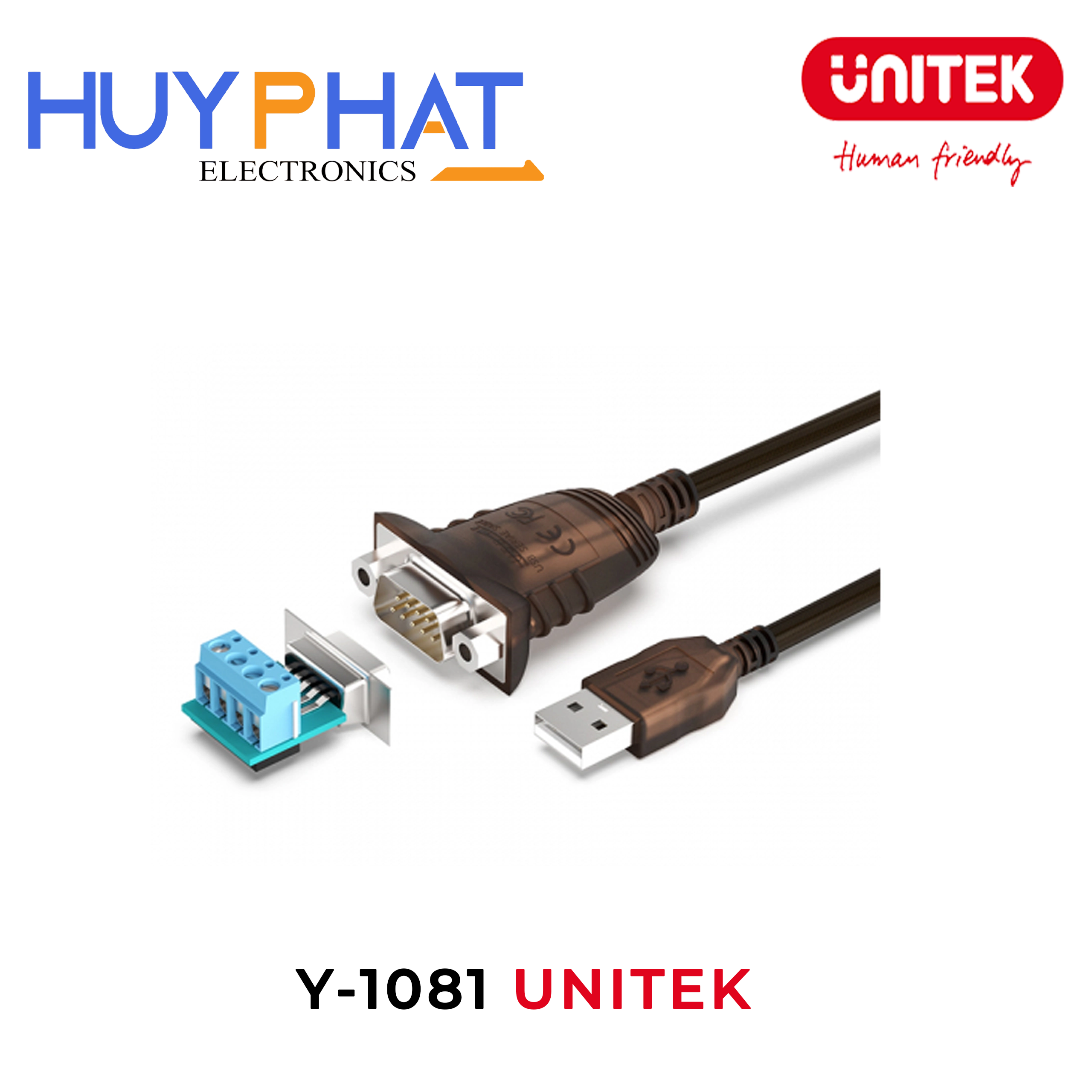 Cáp USB -> RS485 UNITEK Y-1081