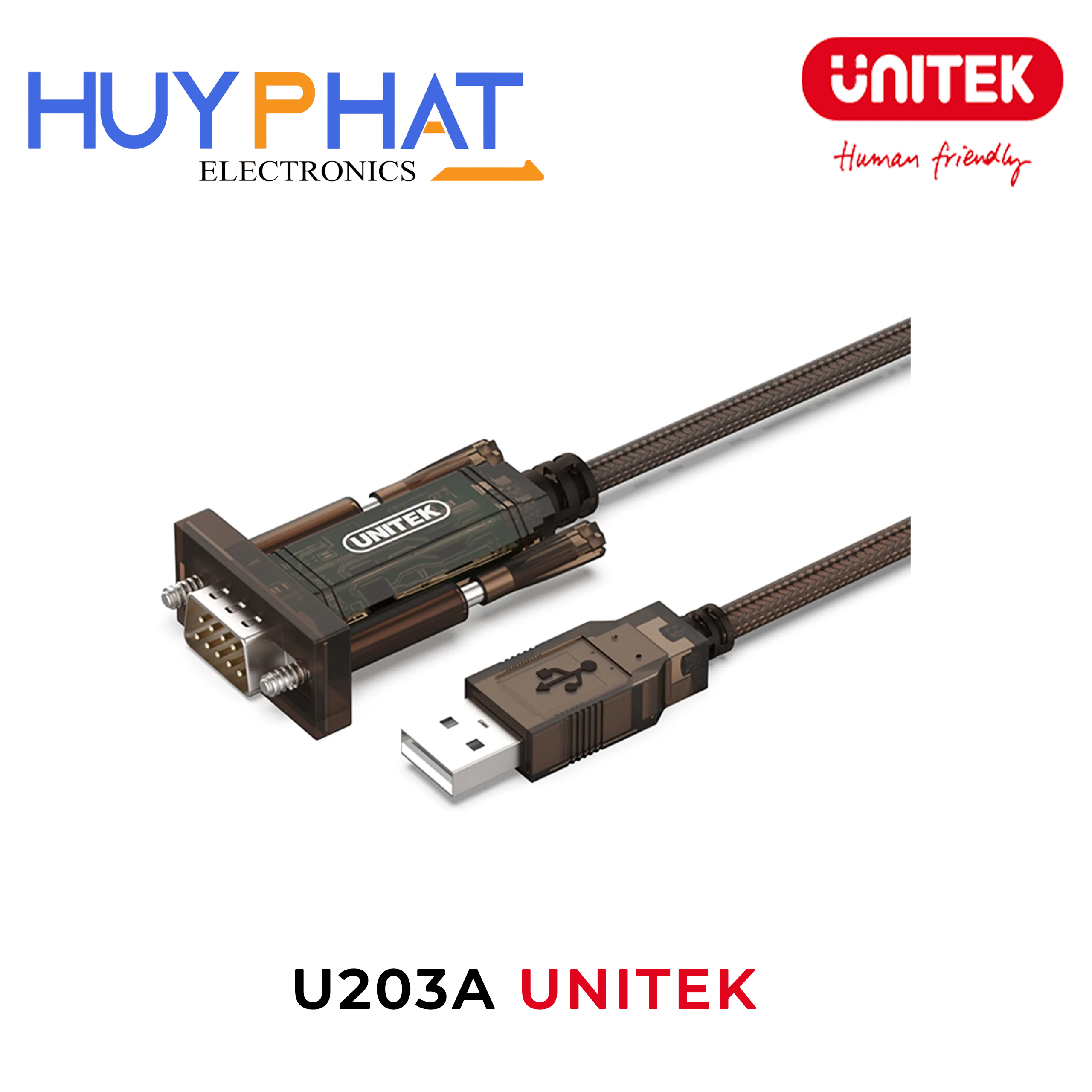 Cáp USB -> RS232 UNITEK U203A
