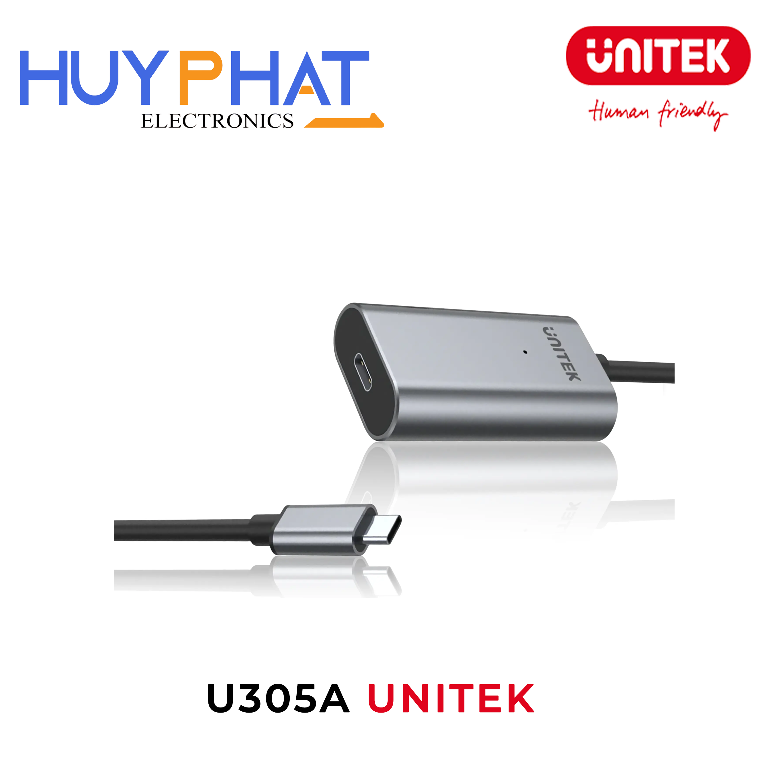 Cáp nối dài Type-C UNITEK U305A