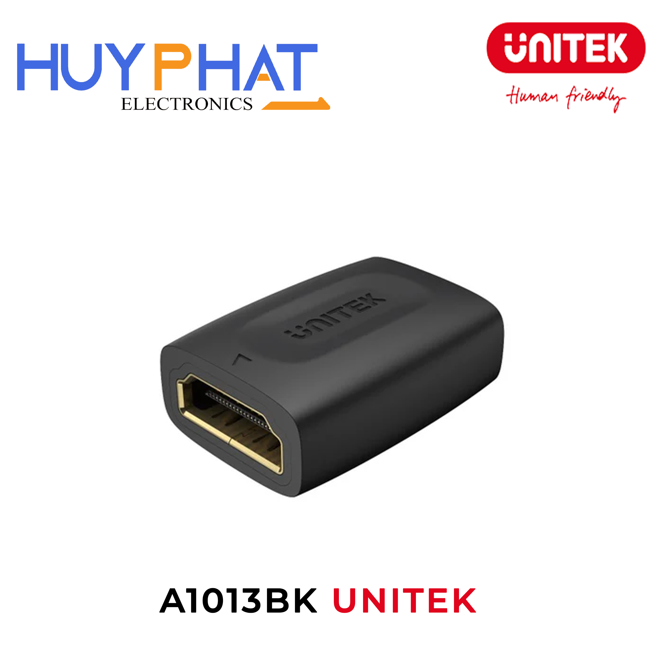 Đầu nối dài HDMI 4K UNITEK A1013BK