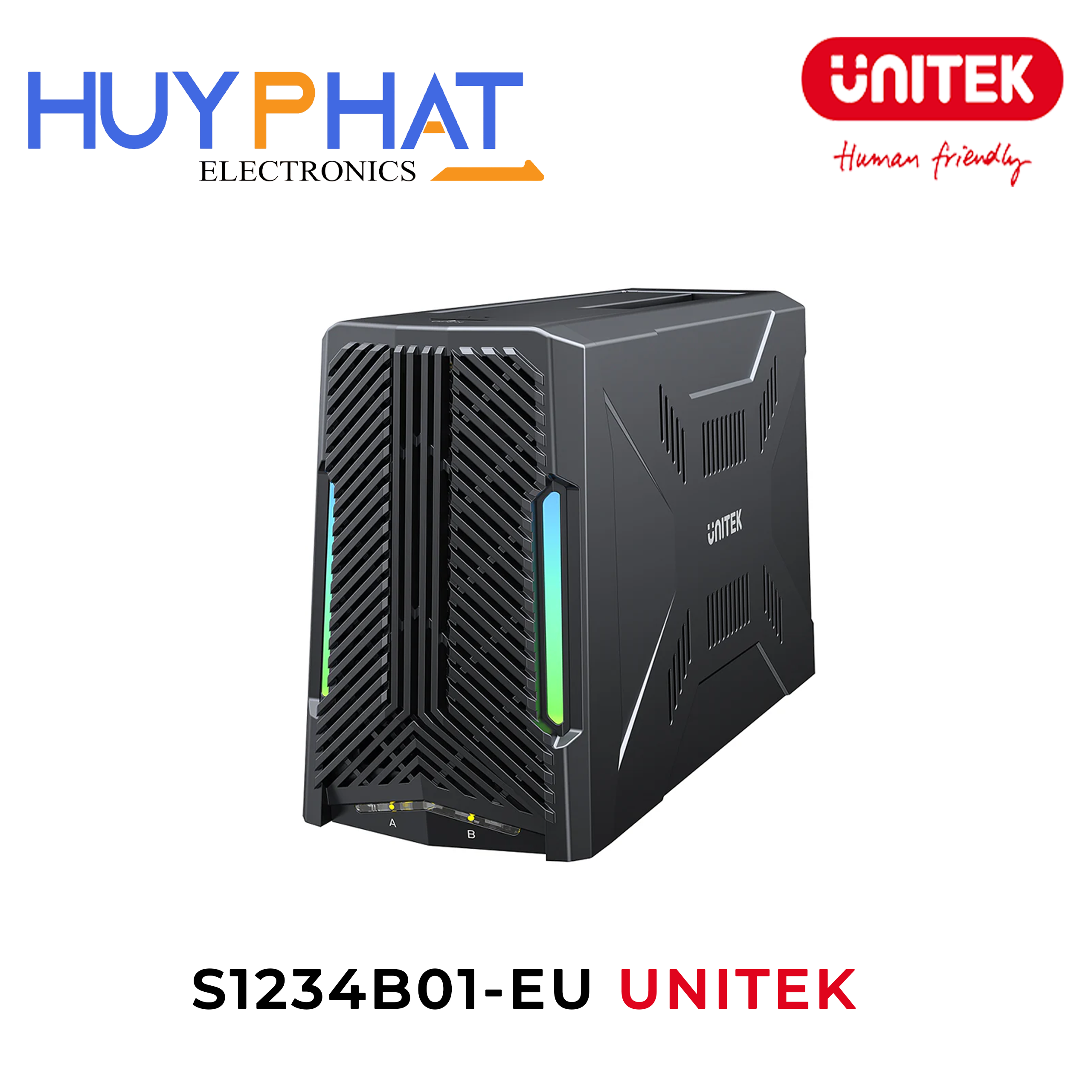 Box ổ cứng Type-C UNITEK S1234B01-EU