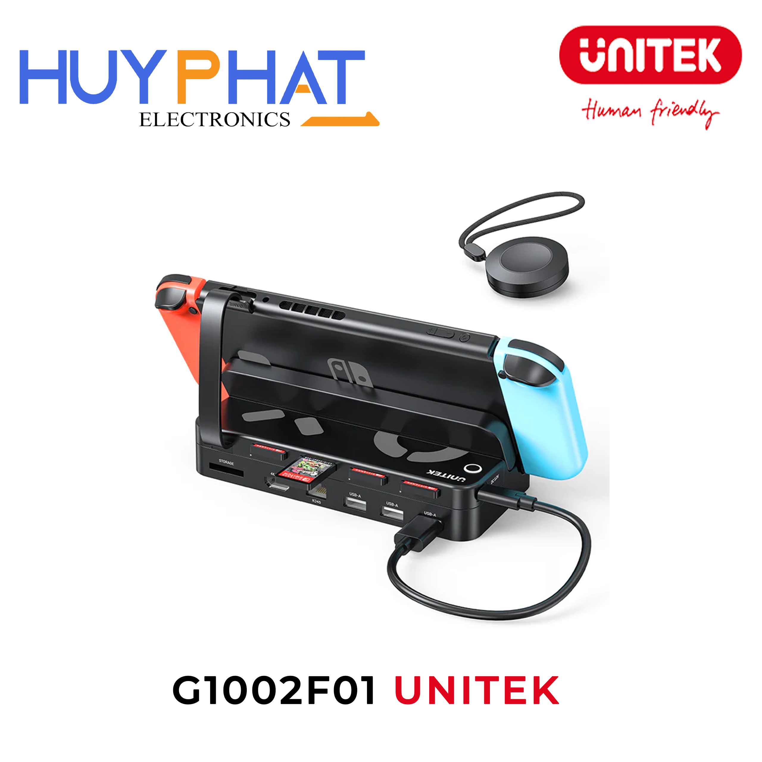 Trạm kết nối chơi game có điều khiển từ xa UNITEK G1002F01