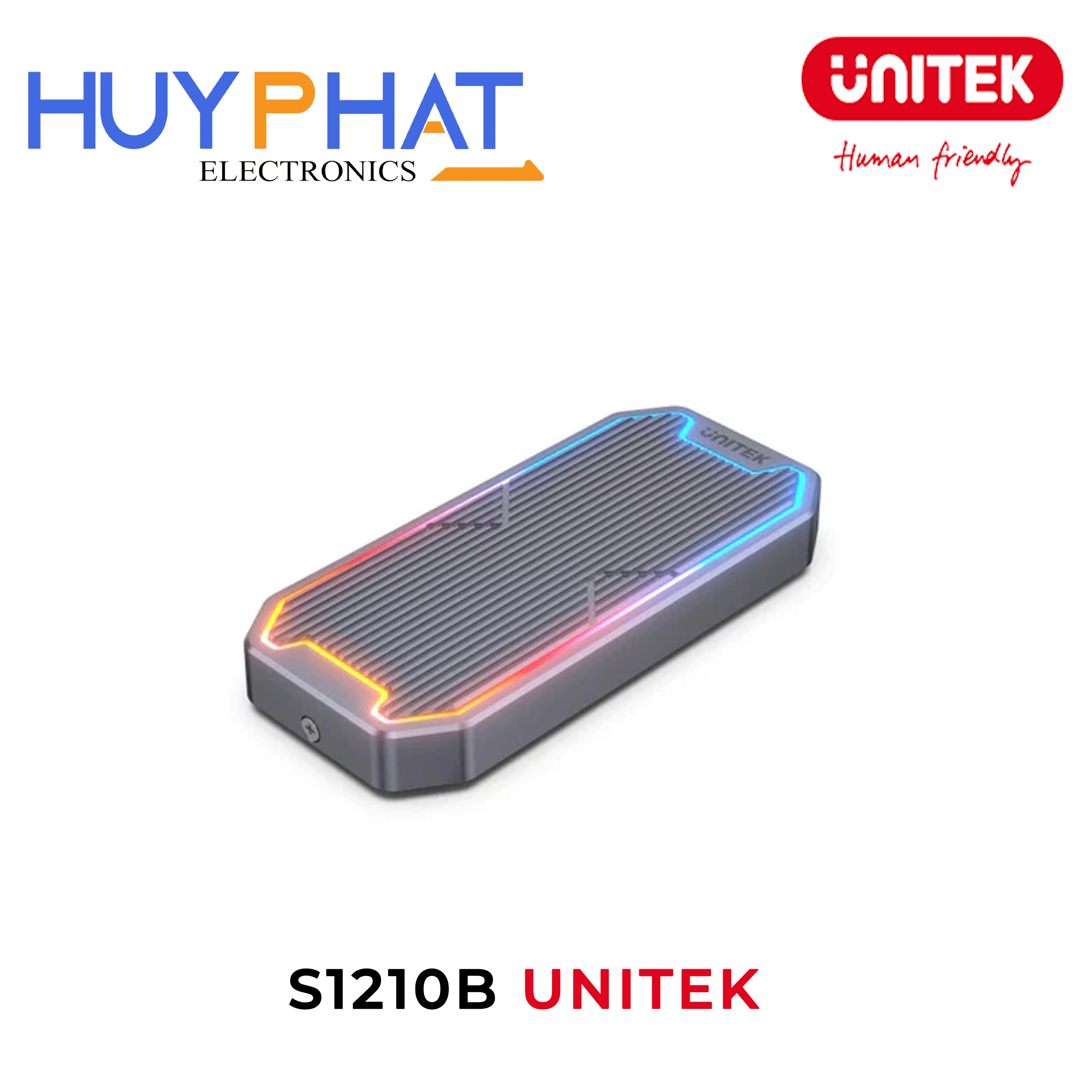 Box ổ cứng M.2 SSD cổng Type-C UNITEK S1210B