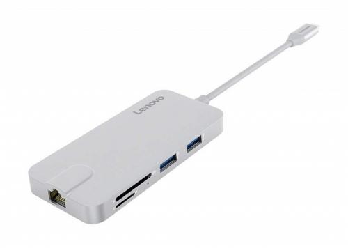TYPE-C -> 2 USB 3.0 + USB 2.0 + HDMI + LAN + TF/SD LENOVO (C106SL)