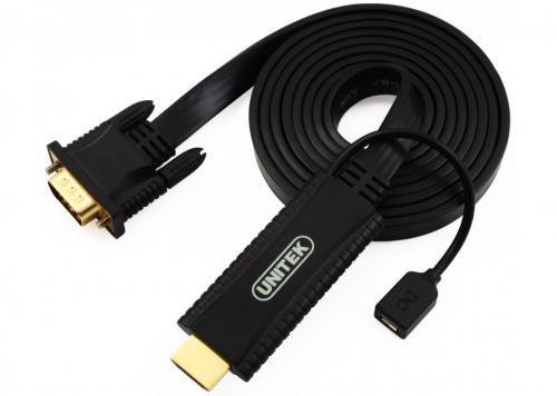 CÁP HDMI -> VGA + MICRO USB (Y - 5303)