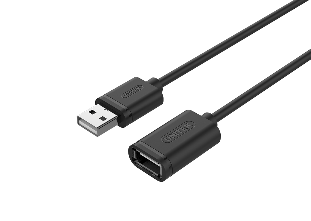 Cáp USB 2.0 nối dài 2m UNITEK Y-C450GBK