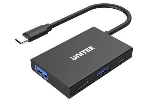 CÁP TYPE-C -> 2 USB 3.0 + 2 TYPE-C UNITEK H1302A