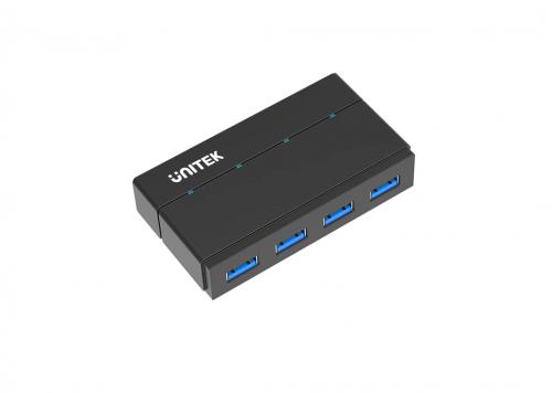 HUB USB 4P (3.0) + NGUỒN UNITEK Y-HB03001