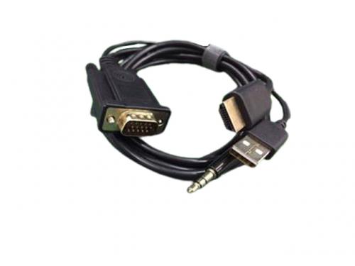 DÂY CÁP TÍN HIỆU VGA -> HDMI + USB AUDIO 1.8M MH083 M-PARD