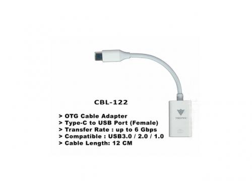 CÁP CHUYỂN TYPE-C RA USB 2.0 CBL-122 HÃNG TECNIX