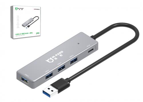 HUB USB 4 CỔNG VÀ 1 CỔNG TYPE-C MD073 M-PARD