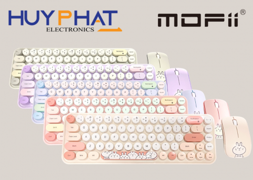 Bộ bàn phím và chuột MOFII SMK676367AG PRO nhiều màu