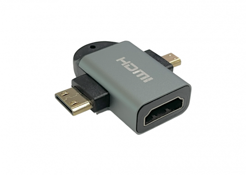 Đầu đổi Mini HDMI/Micro HDMI ra cổng HDMI HDF/Mc HDM/ Mhdm