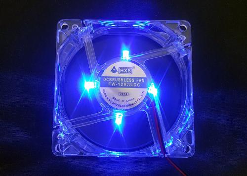 FAN CASE LED 8"