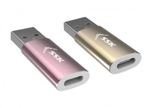 ĐẦU ĐỔI USB 3.0 -> TYPE-C SSK (SU3C003)